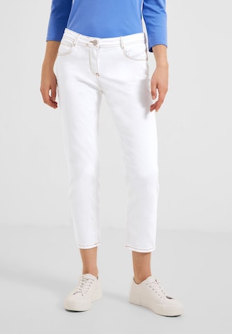 CECIL Skinny Jeans in White: front