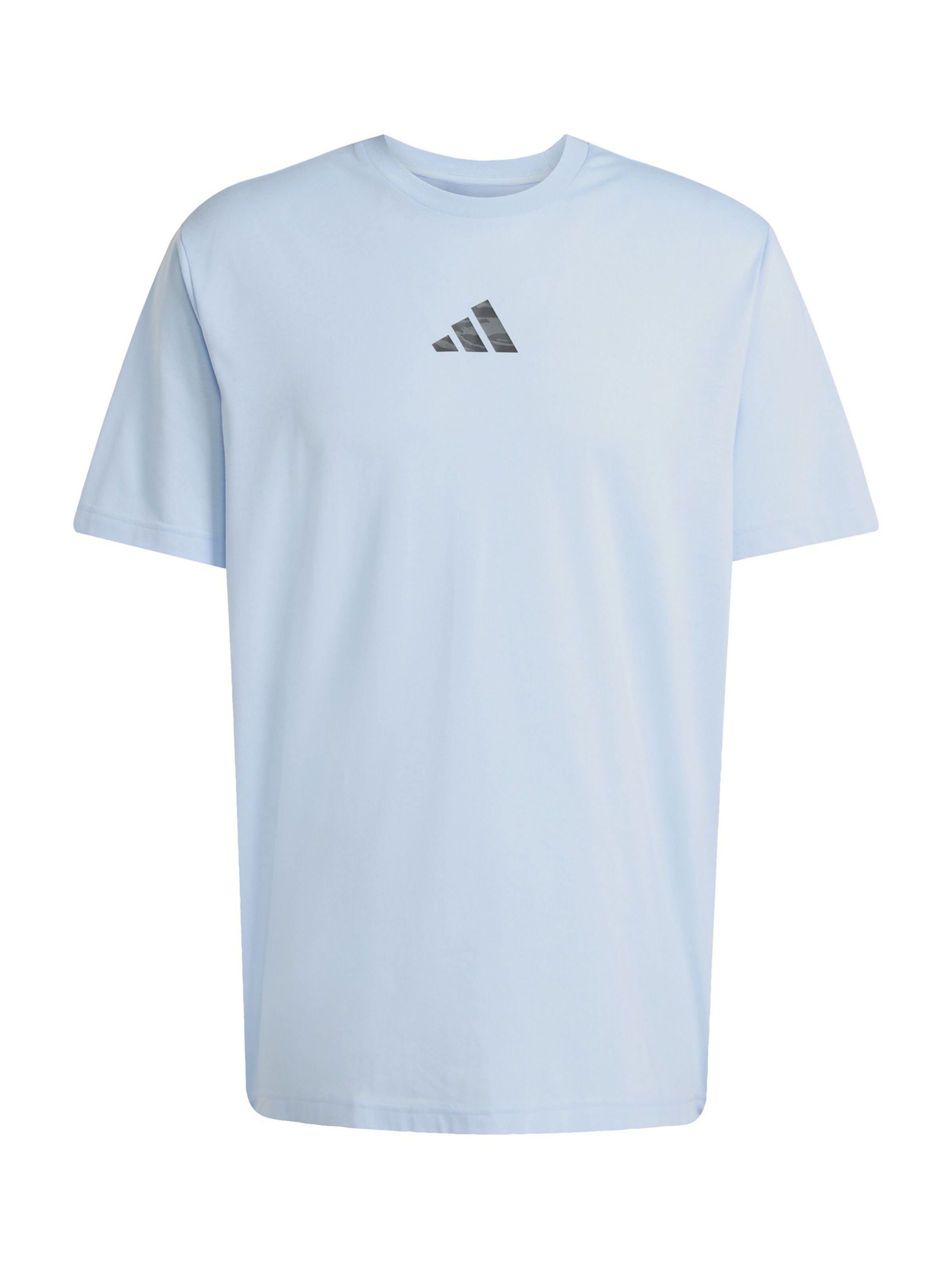 ADIDAS PERFORMANCE Sportshirt in hellblau / grau / dunkelgrau, Produktansicht