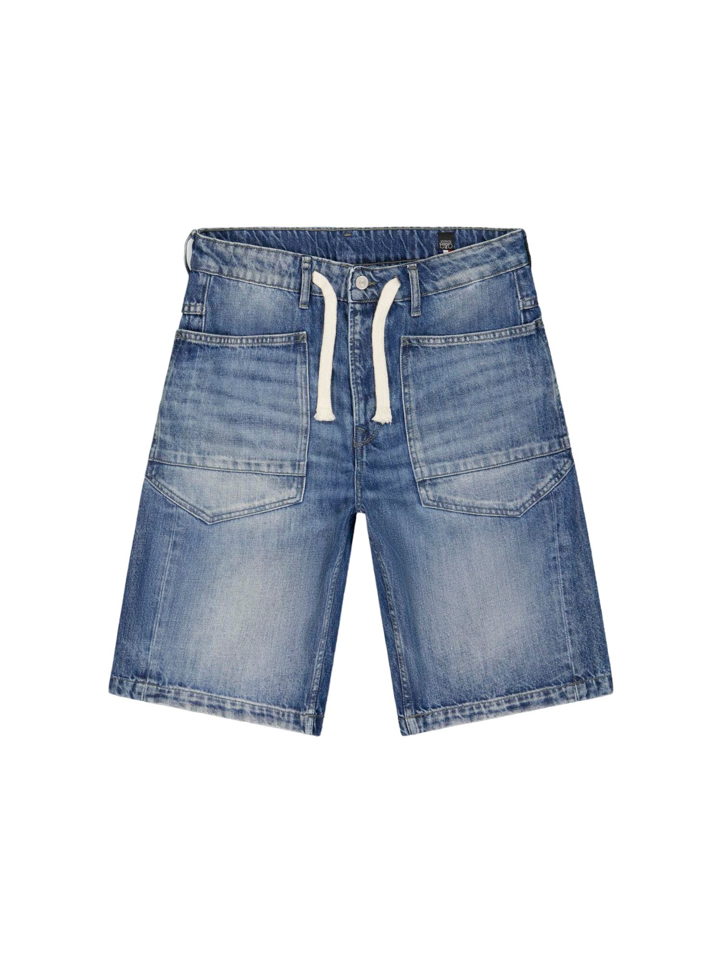 Le Temps Des Cerises Regular Jeans 'Hobi' in Blauw: voorkant