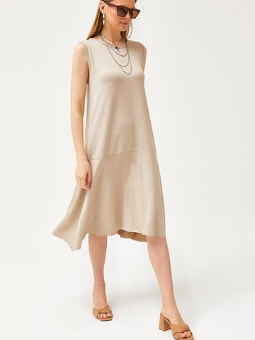 olalook Šaty - Sivá