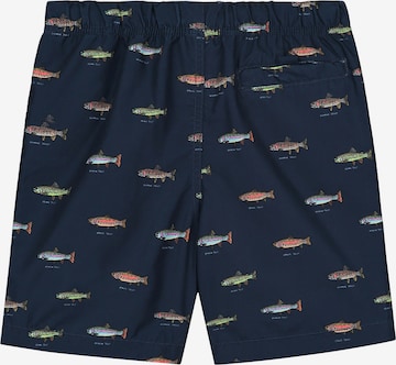 Shiwi Kratke kopalne hlače 'Go Fish' | modra barva