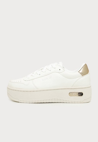 REPLAY Sneaker low i hvid: forside