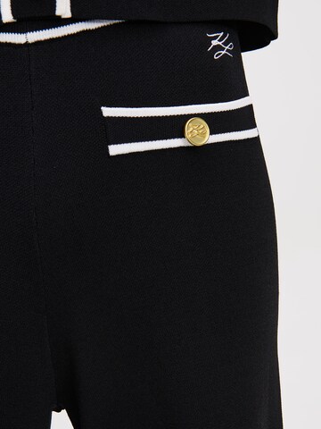 Karl Lagerfeld Wide leg Trousers in Black