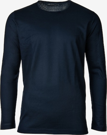 NOVILA Shirt in Blauw: voorkant