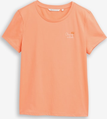 TOM TAILOR DENIM Shirt in Orange: front