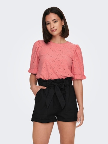 ONLY Blouse 'SMILLA' in Roze: voorkant