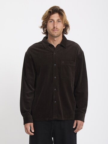 Volcom Comfort Fit Hemd 'Fostered II' in Braun: Vorderseite