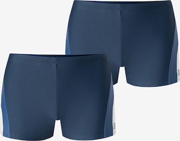 SCHIESSER Swim Trunks ' Aqua Teen Boys ' in Blue: front