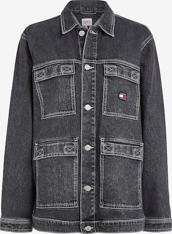 Tommy Jeans Between-Season Jacket in Black: front