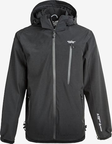 Weather Report Outdoor jacket 'Delton' in Black: front
