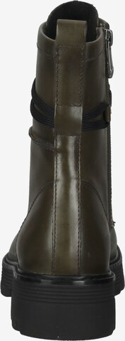 MARCO TOZZI Lace-Up Ankle Boots in Green