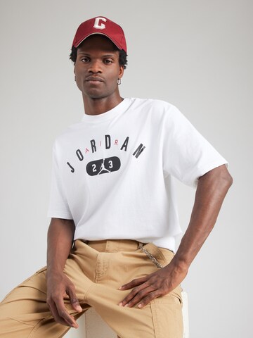 Maglietta 'CITY' di Jordan in bianco: frontale