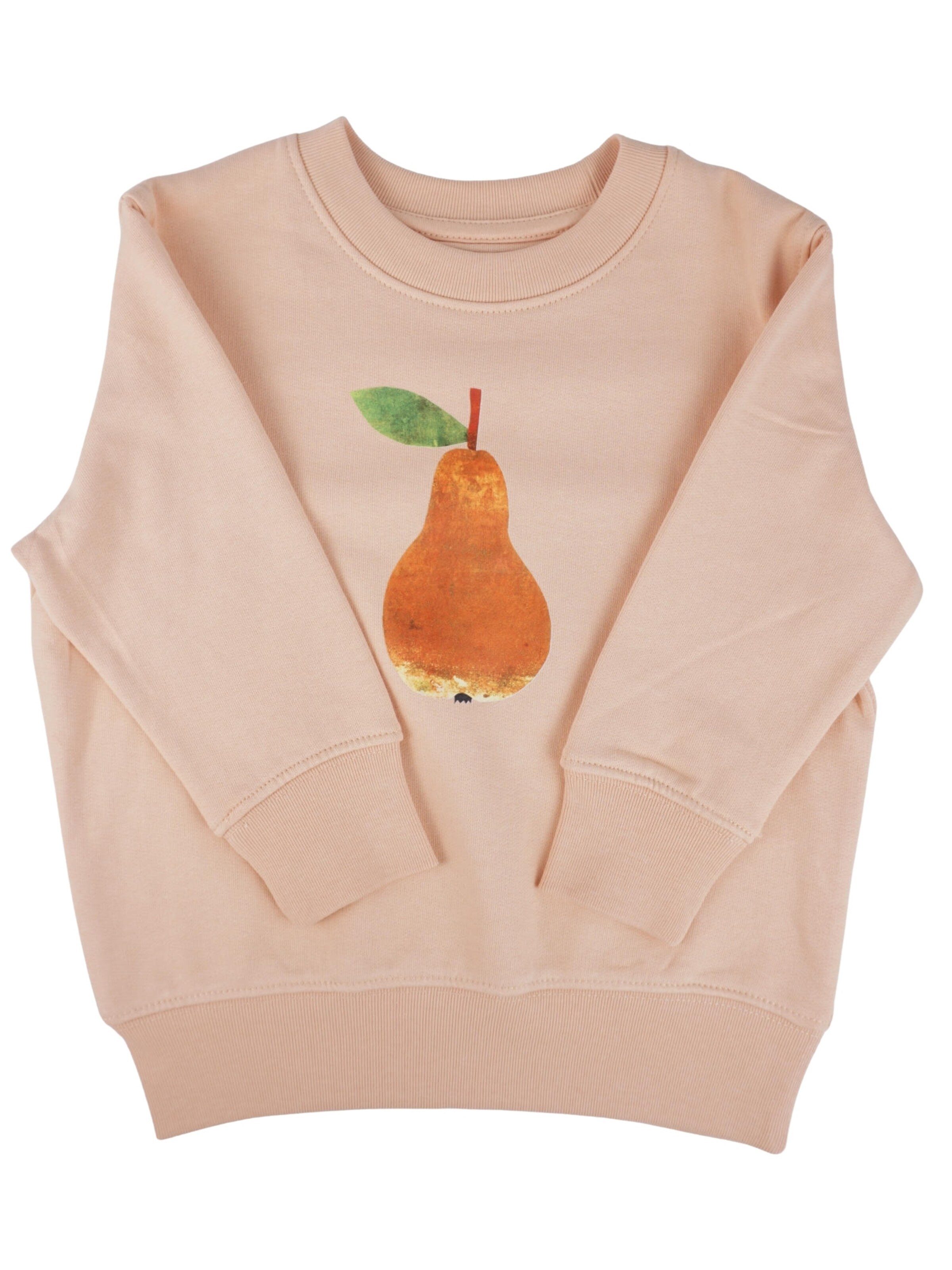 MelaDi Sweatshirt 'Birne'‌‌‌ in Beige: Vorderseite