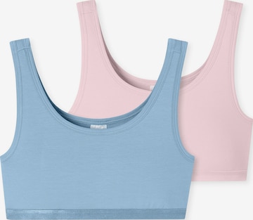 Maillot de corps '95/5' SCHIESSER en bleu : devant