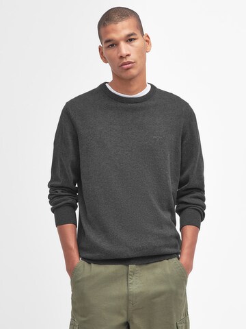Barbour Pullover in Grau: Vorderseite