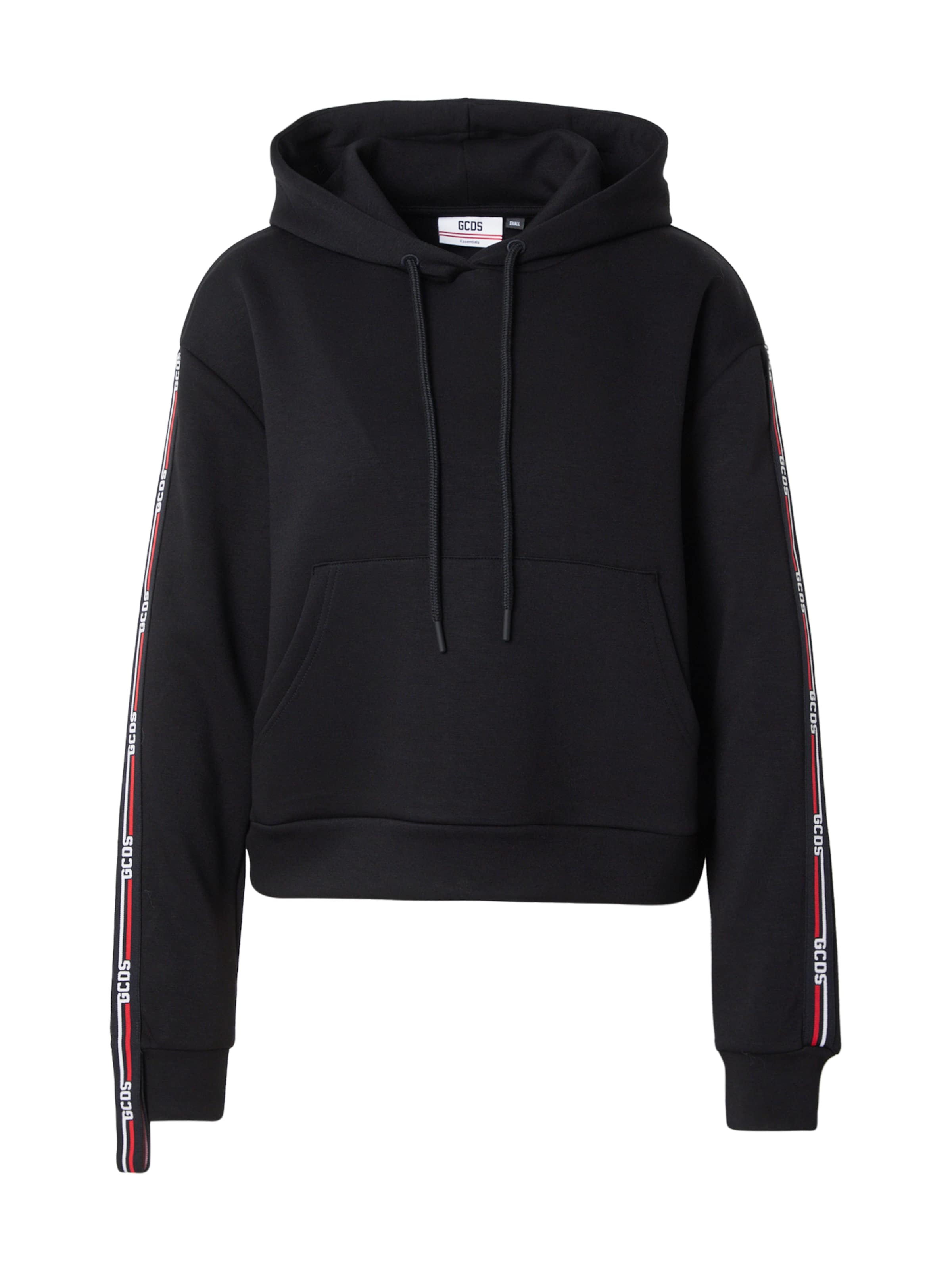 GCDS Tréning póló - fekete: elől