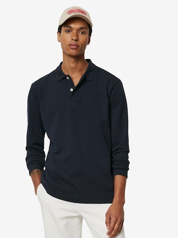 Marc O'Polo Shirt in Blauw: voorkant