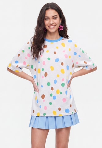 MYMO - Camisa 'Pop' em cinzento: frente
