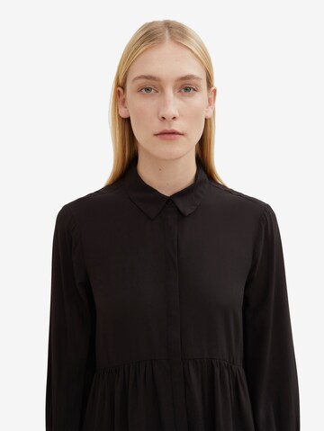 TOM TAILOR Blouse in Black