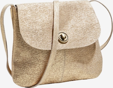PIECES Crossbody Bag 'PCTOTALLY' in Gold: front