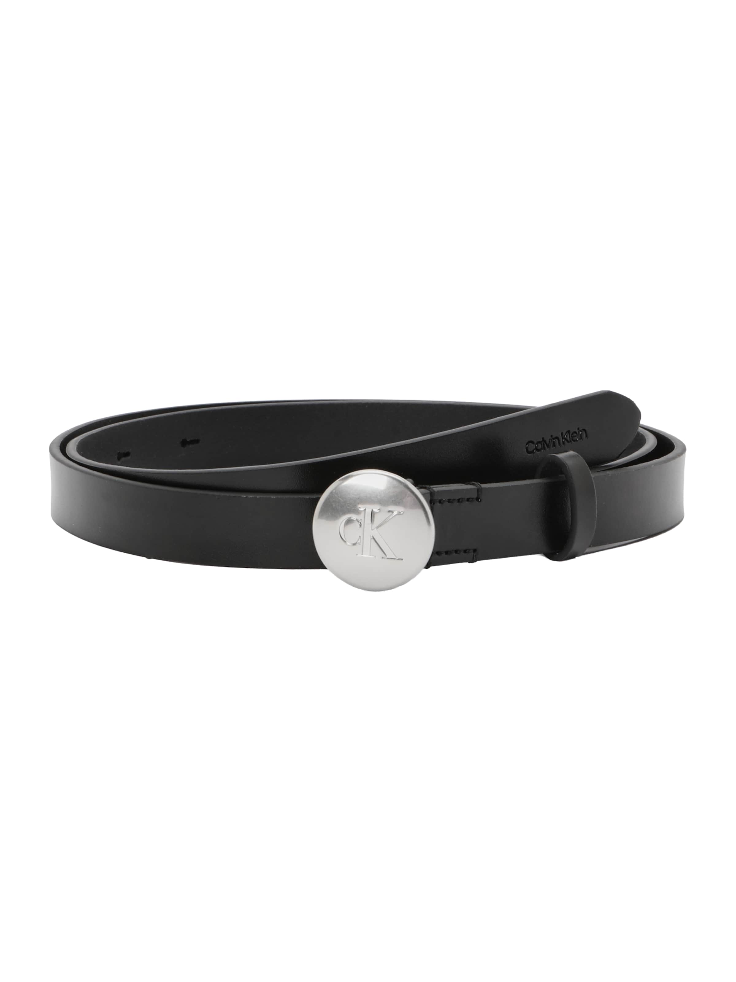 Curea de la Calvin Klein pe negru: față