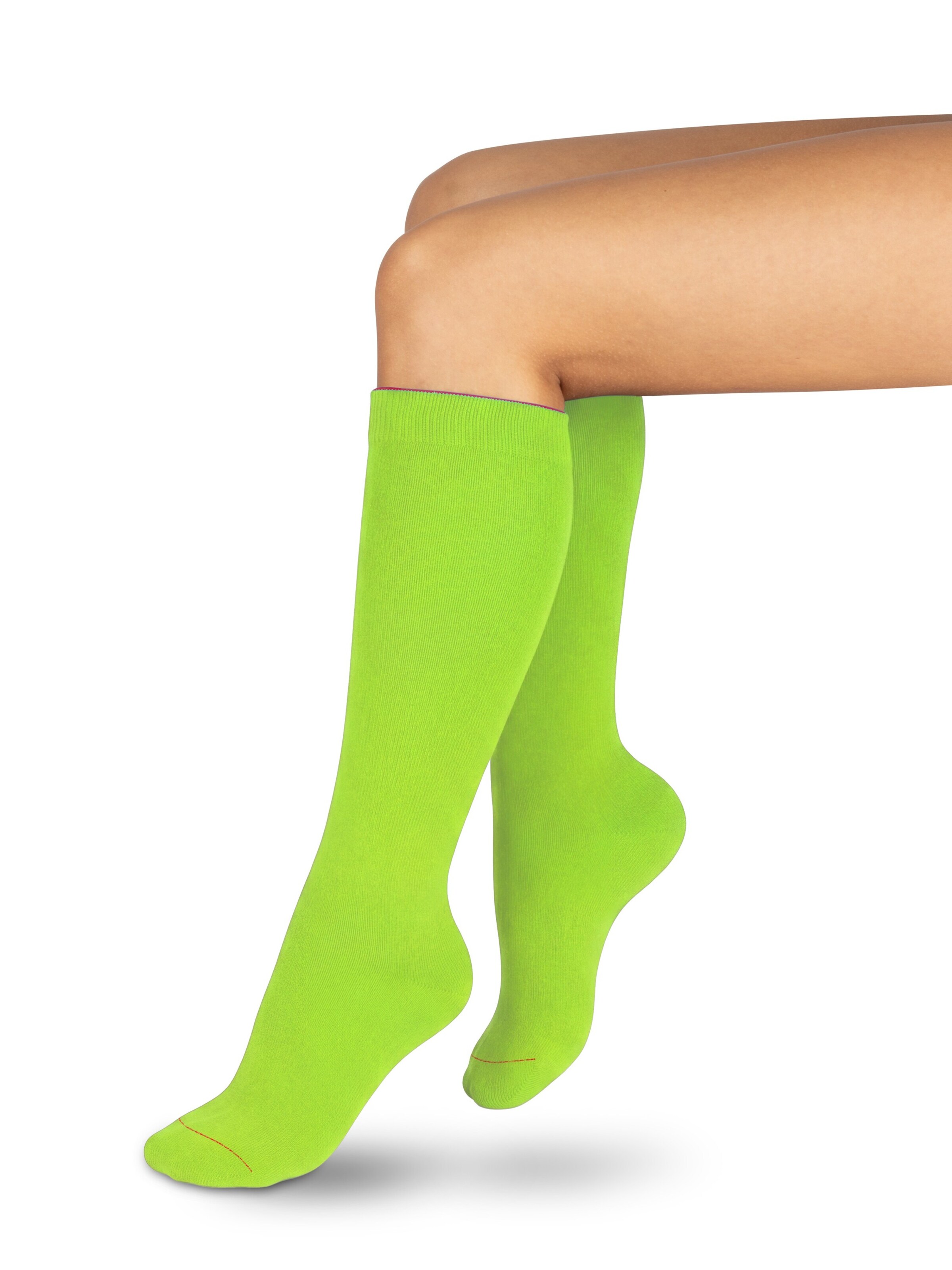 normani Kniekousen in Groen: voorkant