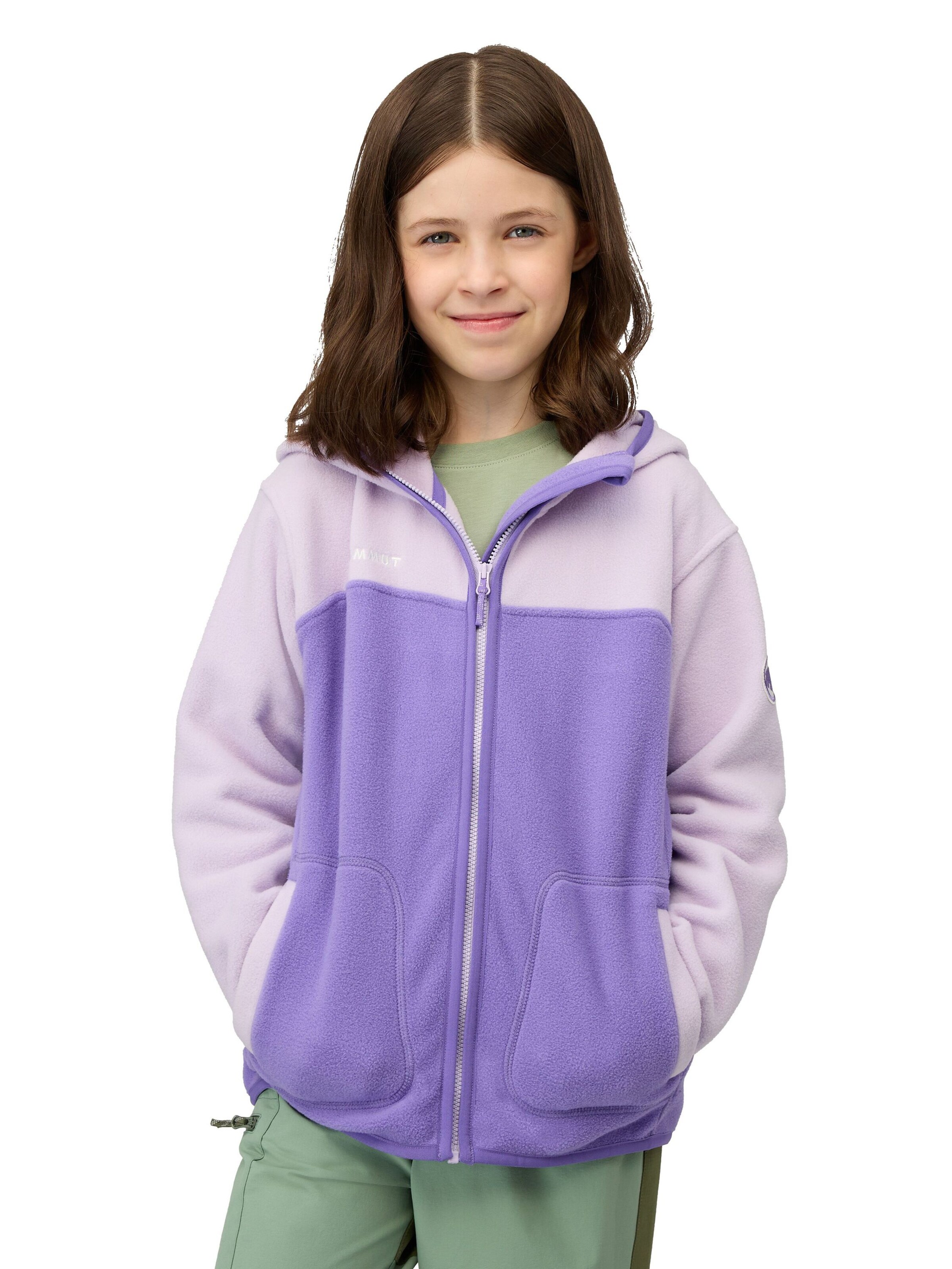 MAMMUT Outdoor jacket in Purple: front