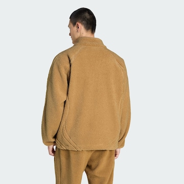 ADIDAS ORIGINALS Sweatjacke 'Teamgeist' in Braun