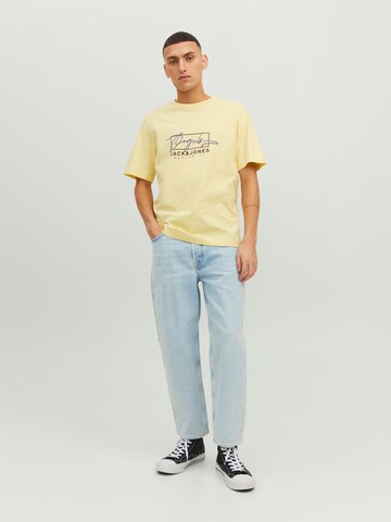 JACK & JONES Shirt in Yellow