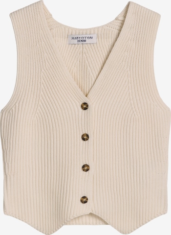 Cardigan Marc O'Polo DENIM en blanc : devant