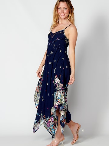 KOROSHI Summer dress in Blue