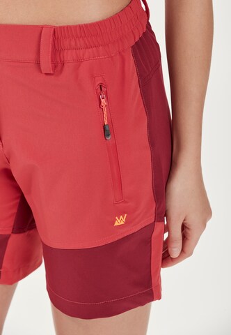 Whistler Regular Sportbroek 'LALA W ACTIV STRETCH' in Rood