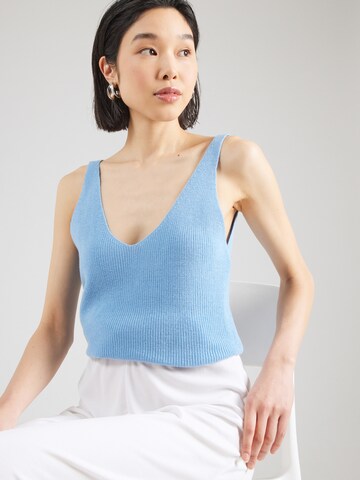 Tops en tricot 'Eb44by' Hailys en bleu : devant
