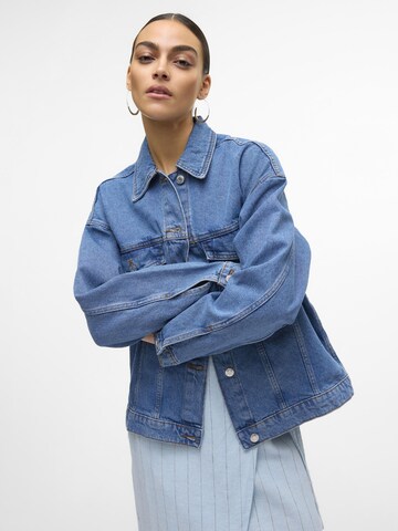 VERO MODA Overgangsjakke i blå
