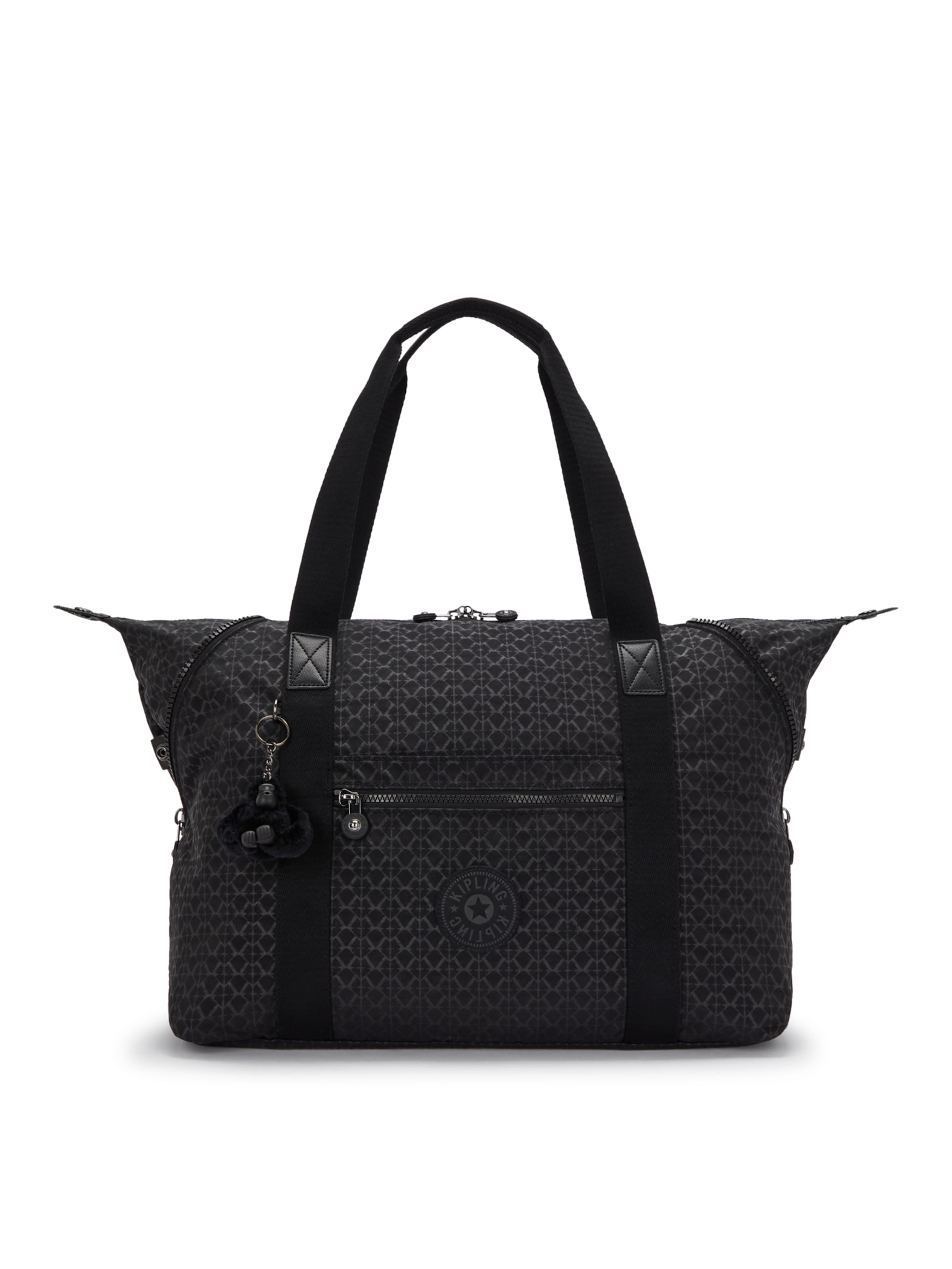 Cabas 'Art M' KIPLING en noir : devant