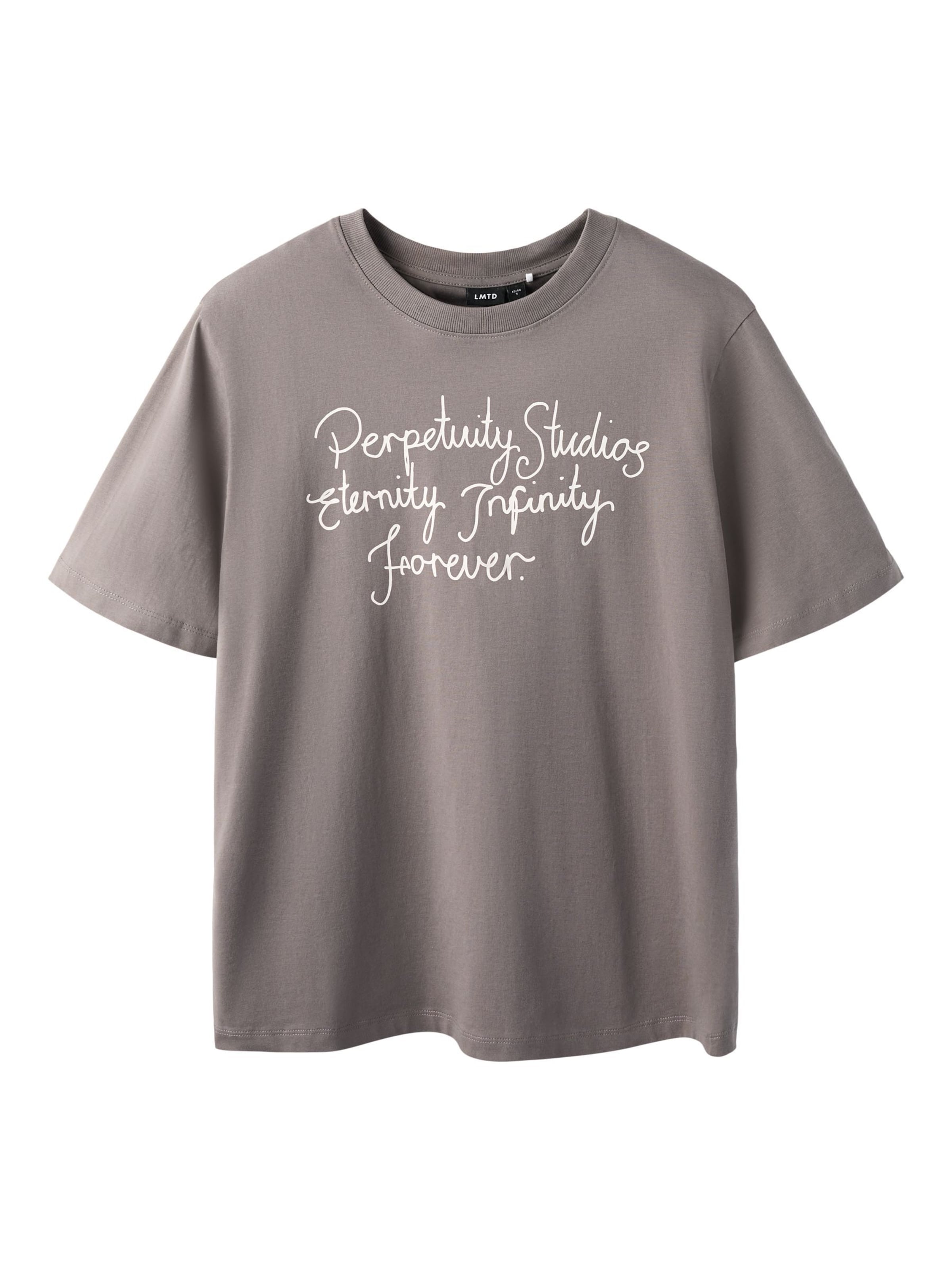 Maglietta di LMTD in grigio: frontale