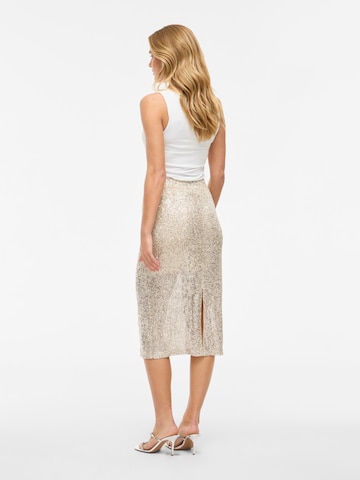 VILA - Falda 'Hirid' en beige