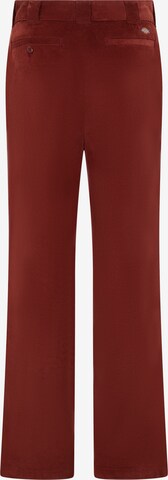 DICKIES Wide Leg Hose in Rot