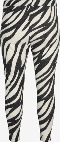 Zizzi Skinny Leggings - fehér