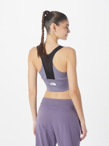 THE NORTH FACE Bustier Top sportowy 'W MA TANKLETTE - EU' w kolorze fioletowy