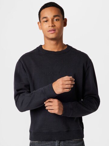 Calvin Klein Jeans Regular Sweatshirt in Black: front