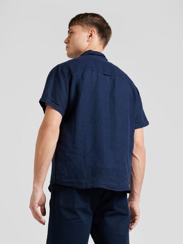 Coupe regular Chemise CAMP DAVID en bleu