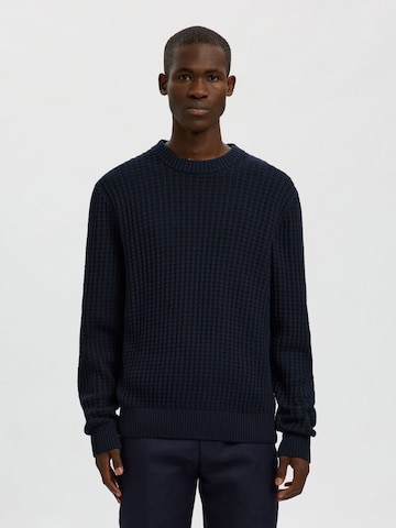 SELECTED Sweater in Blue: front