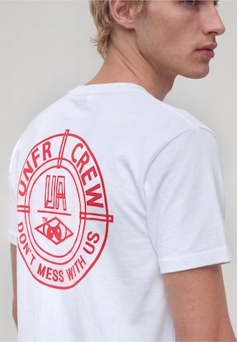 Unfair Athletics T-Shirt 'Dmwu' in Weiß