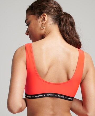 Superdry Bralette Bikini Top in Orange