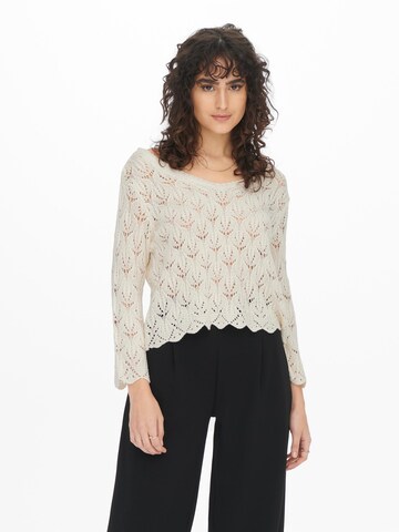 JDY Pullover 'SUN' in Beige: predná strana