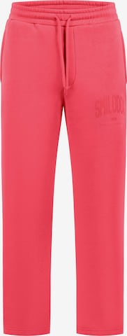 Smilodox Oversize Jogginghose Oswin in Pink: Vorderseite