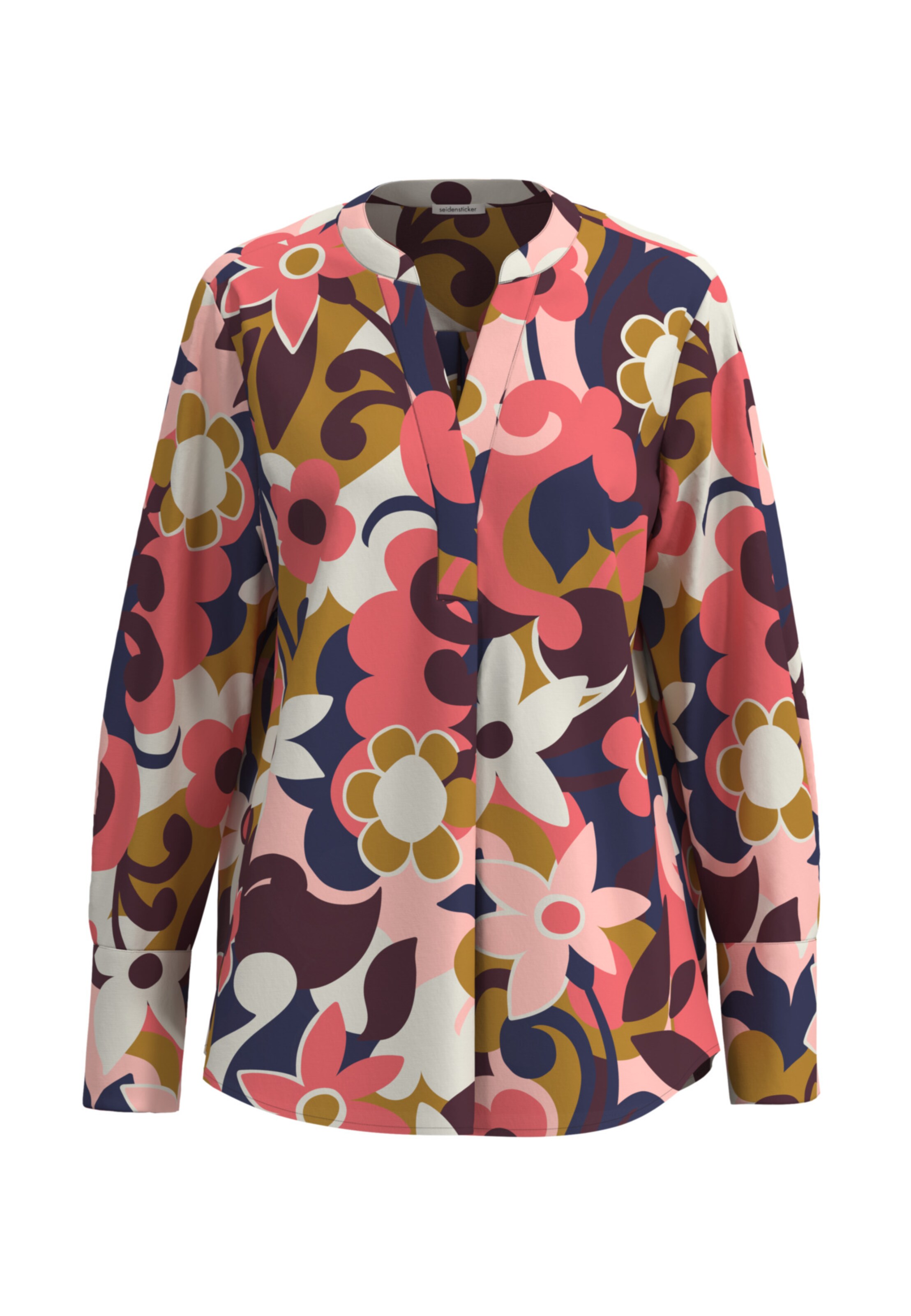 SEIDENSTICKER Blouse 'Schwarze Rose' in Mixed colours, Item view
