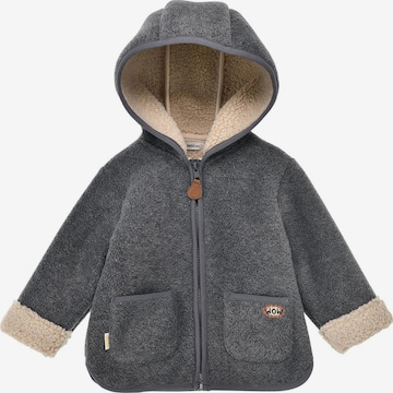 BONDI Fleecejacke in Grau: Vorderseite
