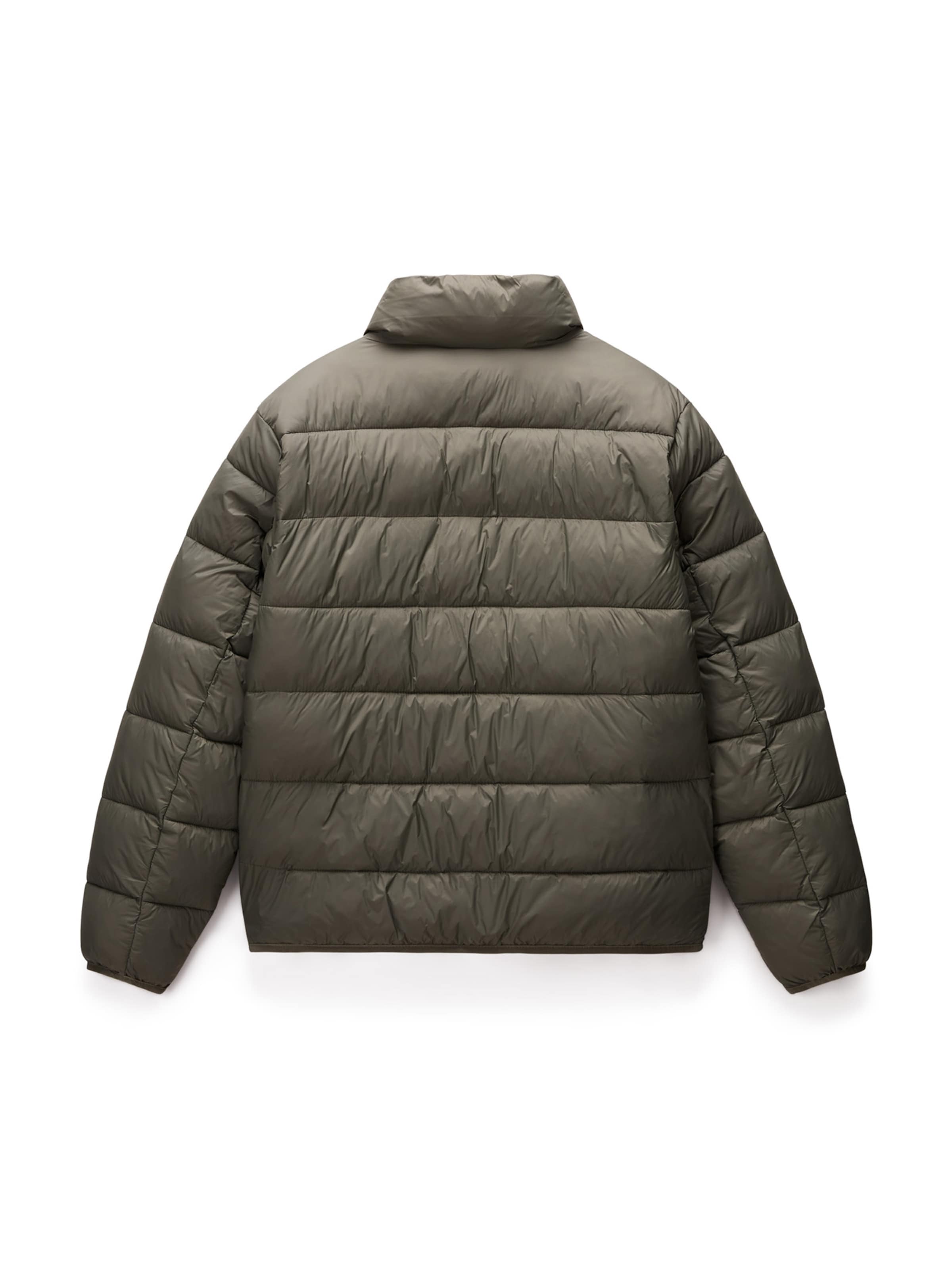 NAPAPIJRI Talvejope 'A-MONATE', värv roheline: tagant vaates